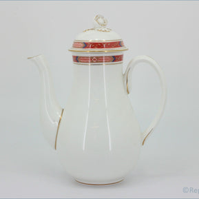 Royal Worcester - Beaufort Red - Coffee Pot