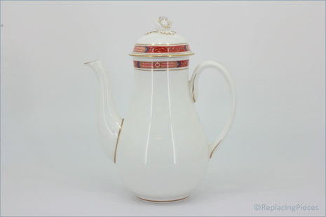 Royal Worcester - Beaufort Red - Coffee Pot