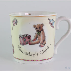 Royal Worcester - Birthday Days - Mug (Thursday)