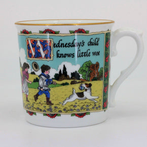 Royal Worcester - Birthday Days - Mug (Wednesday)