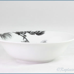 Royal Worcester - Black Peony - Cereal Bowl