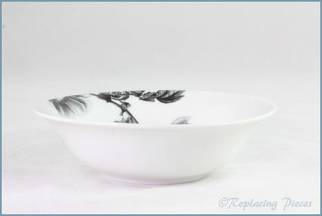 Royal Worcester - Black Peony - Cereal Bowl