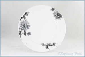 Royal Worcester - Black Peony - Dinner Plate