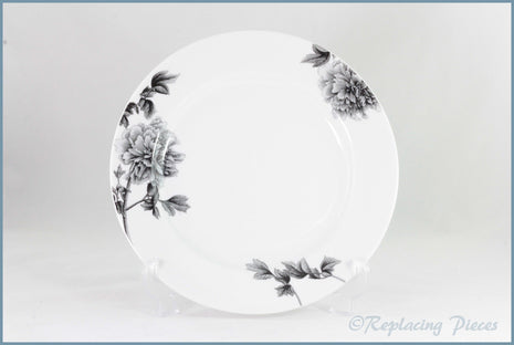 Royal Worcester - Black Peony - Dinner Plate