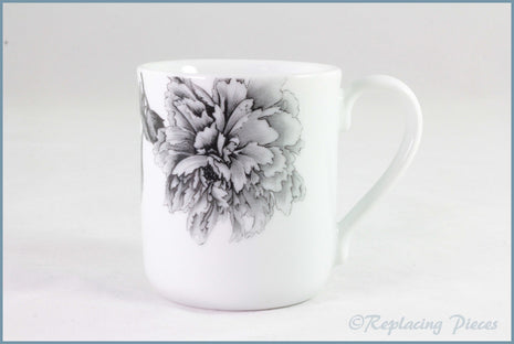 Royal Worcester - Black Peony - Mug