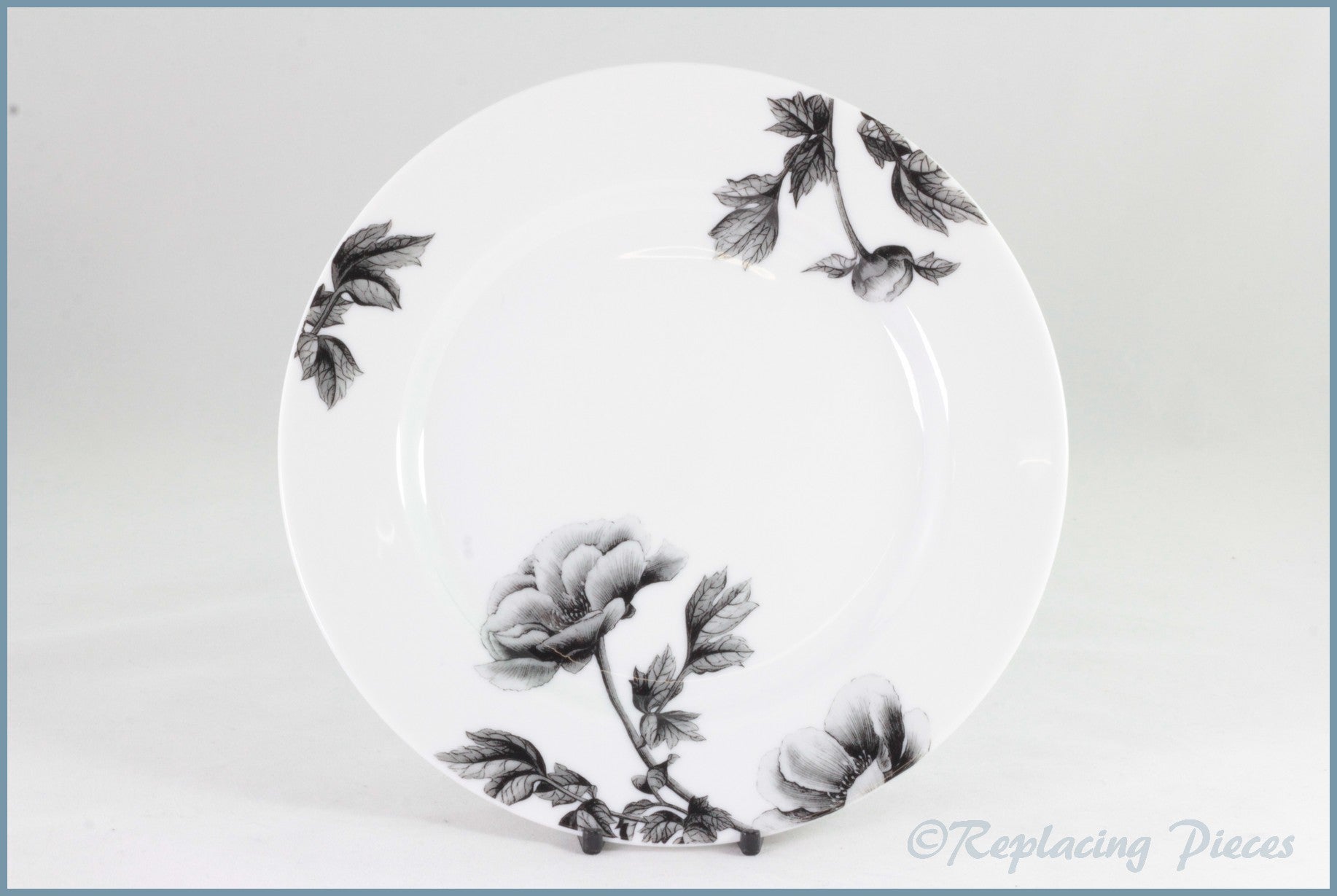 Royal Worcester - Black Peony - 8 1/8