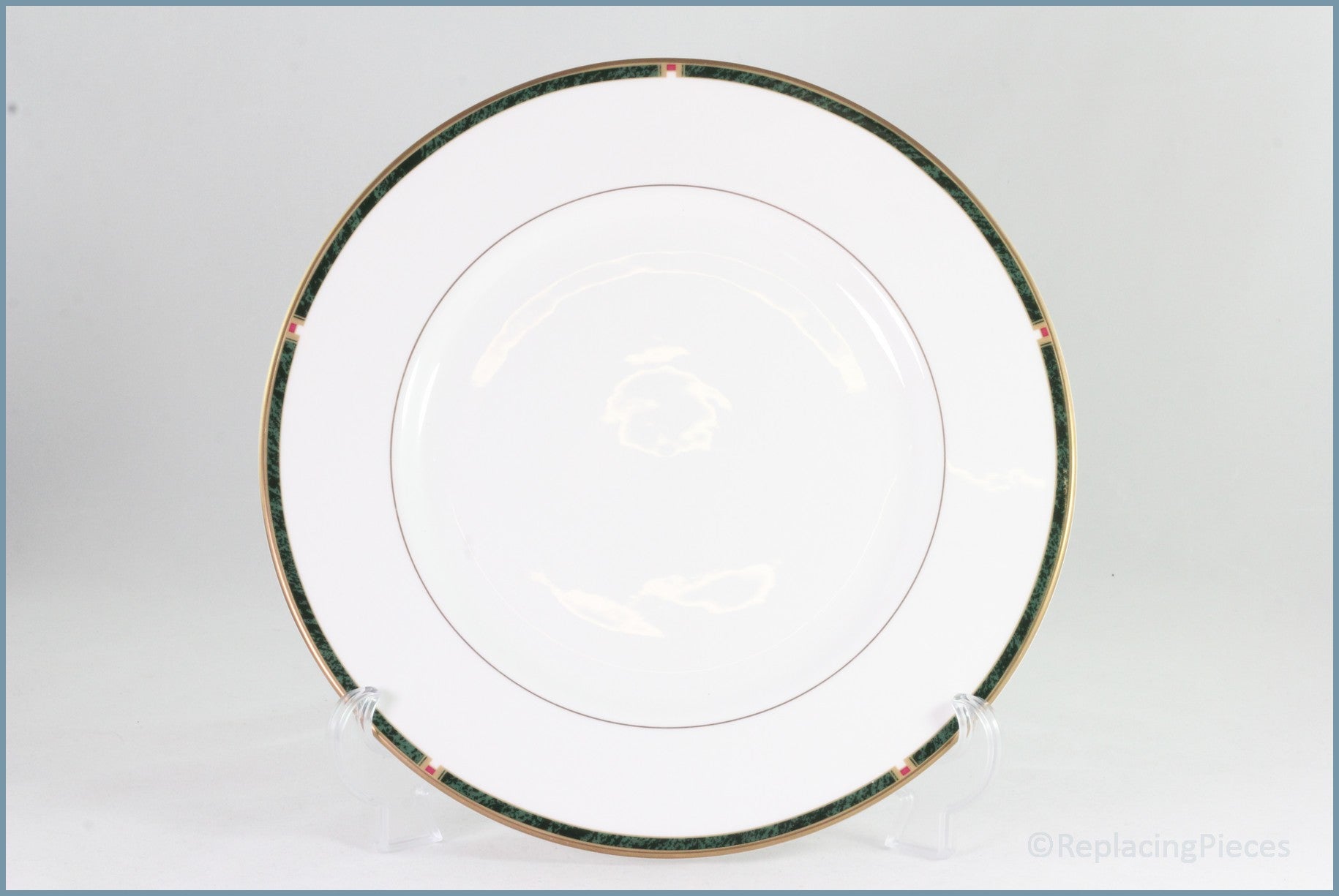 Royal Worcester - Carina (Green) - Dinner Plate