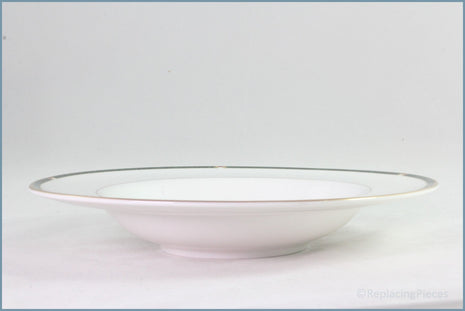 Royal Worcester - Carina (Green) - 9 1/4" Rimmed Bowl
