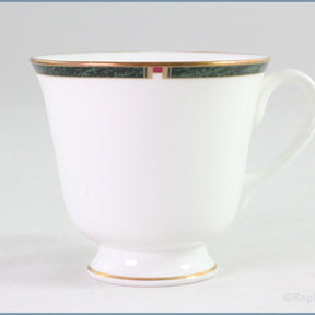 Royal Worcester - Carina (Green) - Teacup (Footed)