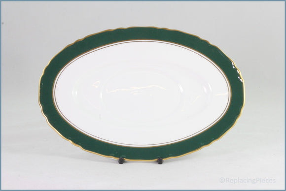 Royal Worcester - Cavendish (Leather Green) - Gravy Boat Stand