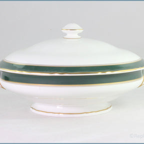 Royal Worcester - Cavendish (Leather Green) - Lidded Vegetable Dish