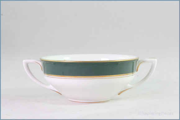Royal Worcester - Cavendish (Leather Green) - Soup Cup