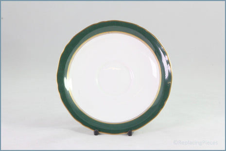 Royal Worcester - Cavendish (Leather Green) - Tea Saucer