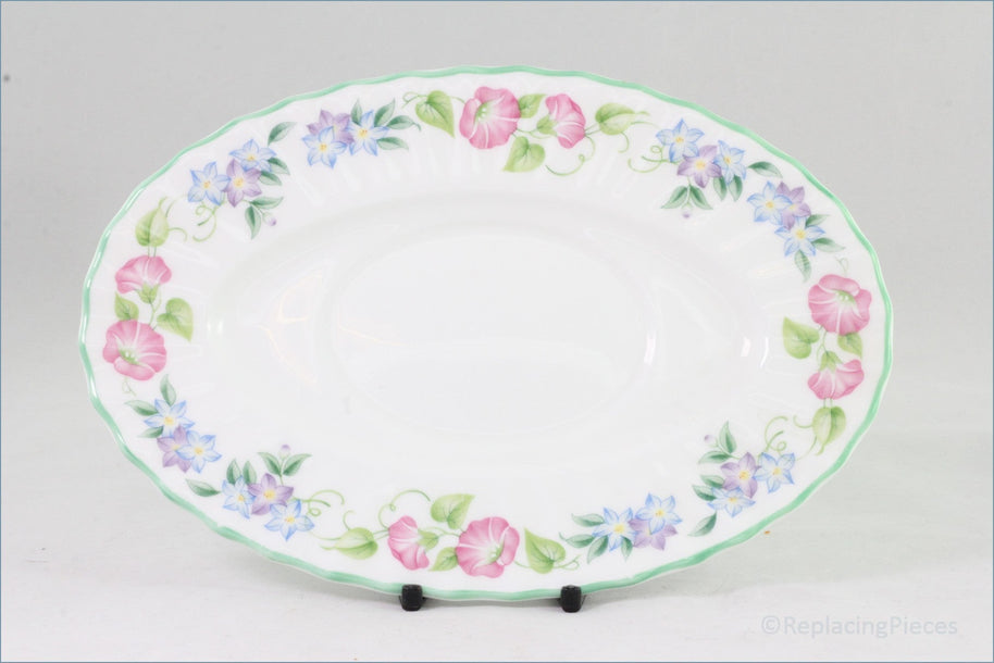 Royal Worcester - English Garden - Gravy Boat Stand