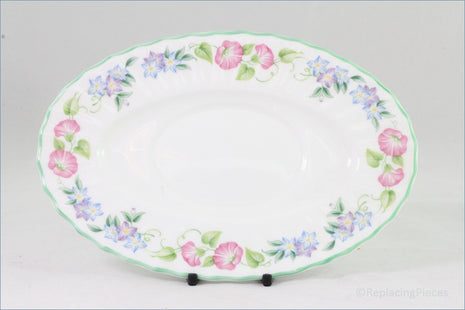 Royal Worcester - English Garden - Gravy Boat Stand