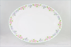 Royal Worcester - English Garden - 15 3/8" Oval Platter