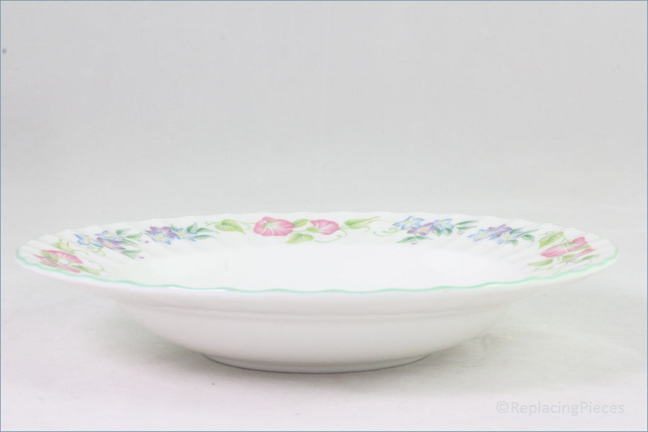 Royal Worcester - English Garden - 8" Rimmed Bowl