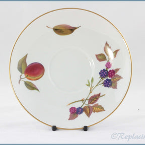 Royal Worcester - Evesham Gold - Breakfast Cup Saucer