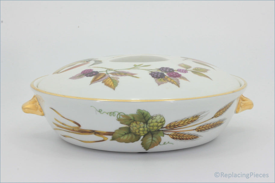 Royal Worcester - Evesham Gold - 1 1/2 Pint Casserole (Shape 22 Size 4)