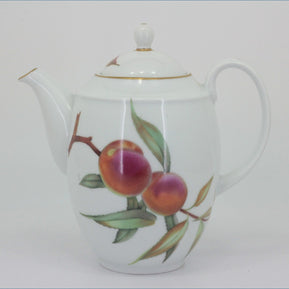 Royal Worcester - Evesham Gold - Coffee Pot (Malvern Shape) 