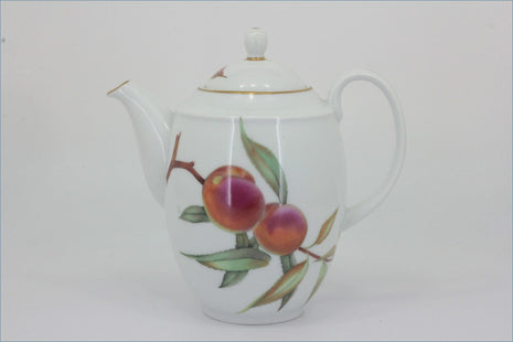 Royal Worcester - Evesham Gold - Coffee Pot (Malvern Shape) 