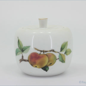 Royal Worcester - Evesham Gold - Lidded Sugar Bowl 