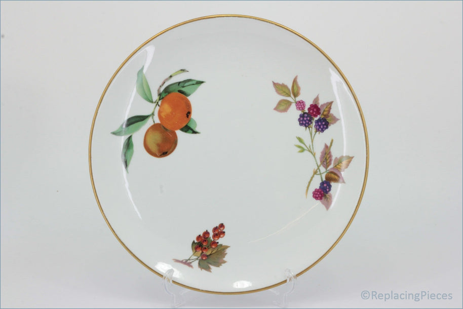 Royal Worcester - Evesham Gold - Round Bread And Butter Serving Plate