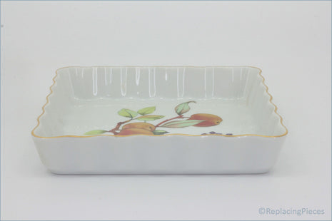 Royal Worcester - Evesham Gold - 7 1/2" Square Flan Dish