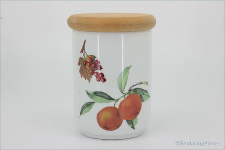 Royal Worcester - Evesham Gold - 5 1/2" Tall Storage Jar