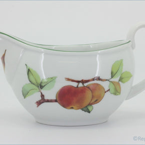 Royal Worcester - Evesham Vale - Gravy Boat (Rounded Shape)