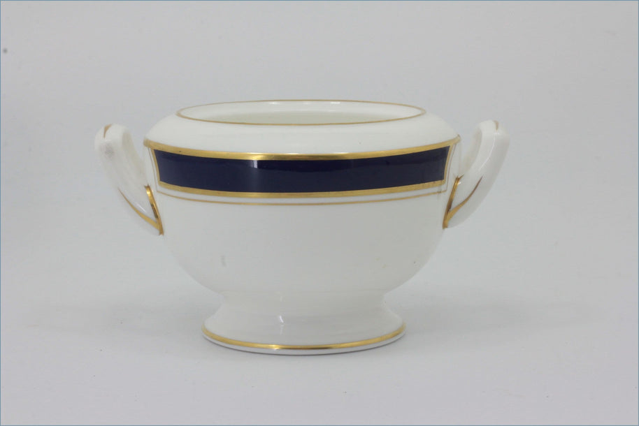 Royal Worcester - Howard (Cobalt Blue) - Lidded Sugar Bowl Base ONLY