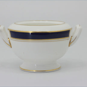 Royal Worcester - Howard (Cobalt Blue) - Lidded Sugar Bowl Base ONLY
