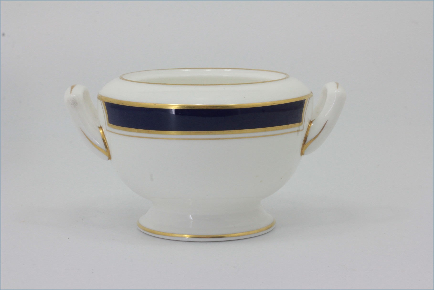 Royal Worcester - Howard (Cobalt Blue) - Lidded Sugar Bowl Base ONLY