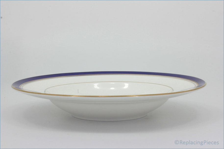 Royal Worcester - Howard (Cobalt Blue) - 9 1/4" Rimmed Bowl