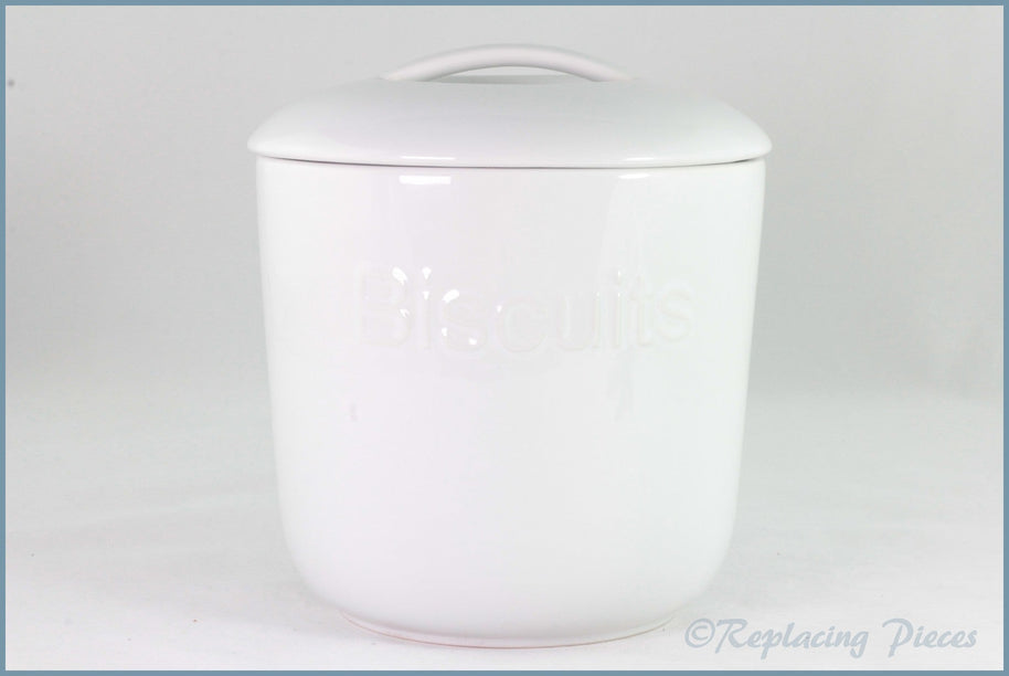 Royal Worcester - Jamie Oliver - Biscuit Jar 'Bikkies'