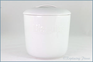 Royal Worcester - Jamie Oliver - Biscuit Jar 'Bikkies'