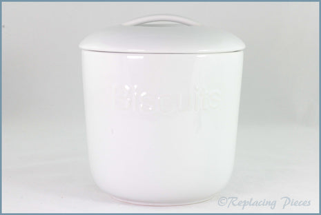 Royal Worcester - Jamie Oliver - Biscuit Jar 'Bikkies'