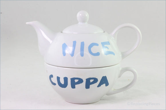 Royal Worcester - Jamie Oliver - Teapot For One & Teacup