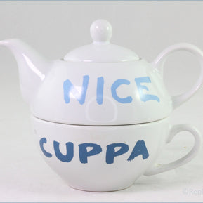 Royal Worcester - Jamie Oliver - Teapot For One & Teacup