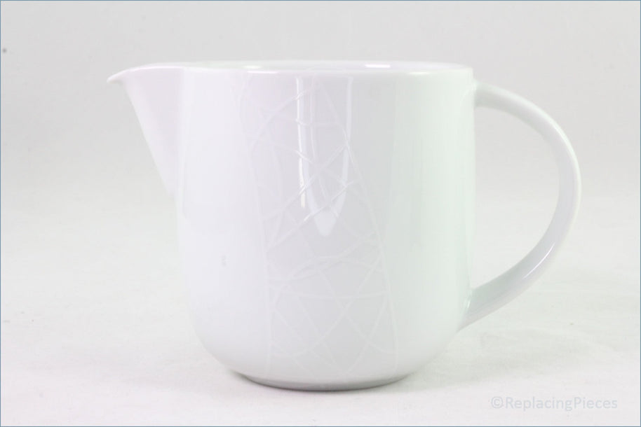 Royal Worcester - Jamie Oliver - White Embossed - Milk Jug