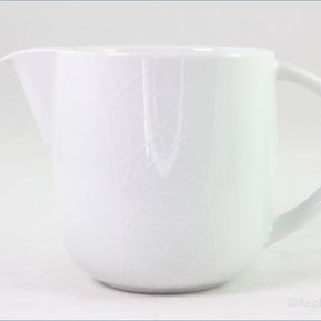 Royal Worcester - Jamie Oliver - White Embossed - Milk Jug