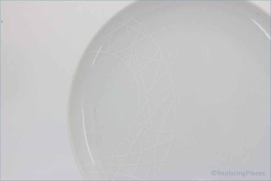 Royal Worcester - Jamie Oliver - White Embossed - 9 1/8