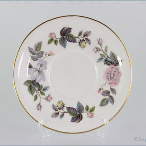 Royal Worcester - June Garland - Soup Cup Saucer