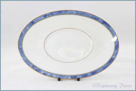 Royal Worcester - Medici (Blue) - Gravy Boat Stand