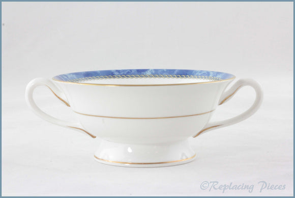 Royal Worcester - Medici (Blue) - Soup Cup