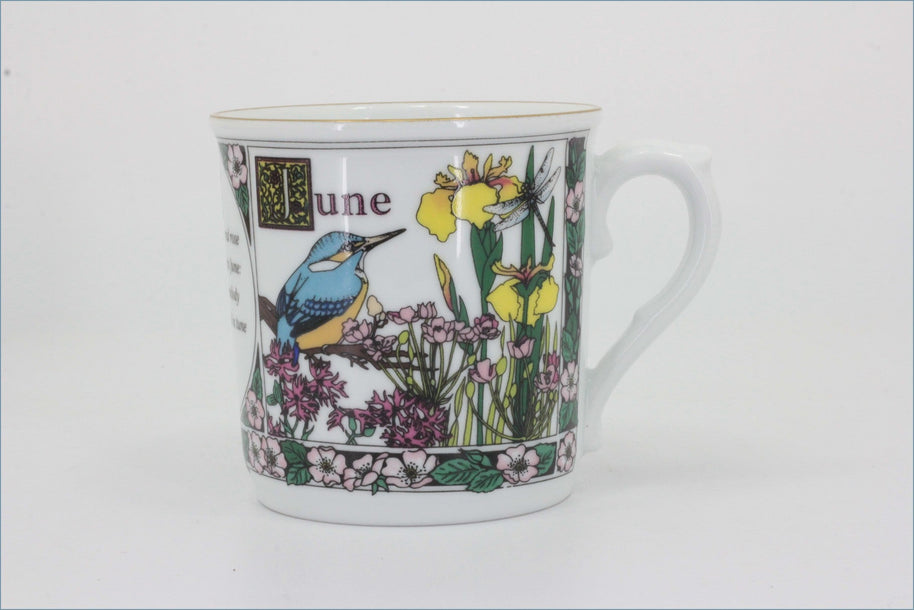Royal Worcester - Months Of The Year - Mug (June)