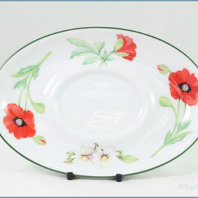Royal Worcester - Poppies - Gravy Boat Stand