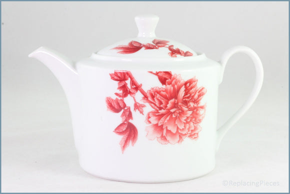 Royal Worcester - Red Peony - 2 Pint Teapot