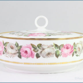 Royal Worcester - Royal Garden (Dot/Dash) - Lidded Vegetable Dish