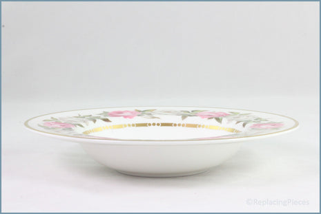 Royal Worcester - Royal Garden (Dot/Dash) - 8 1/4" Rimmed Bowl
